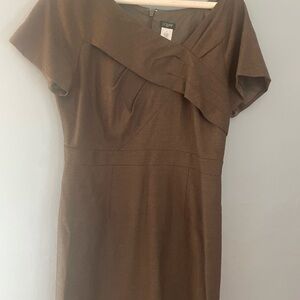 J. Crew Brown Dress